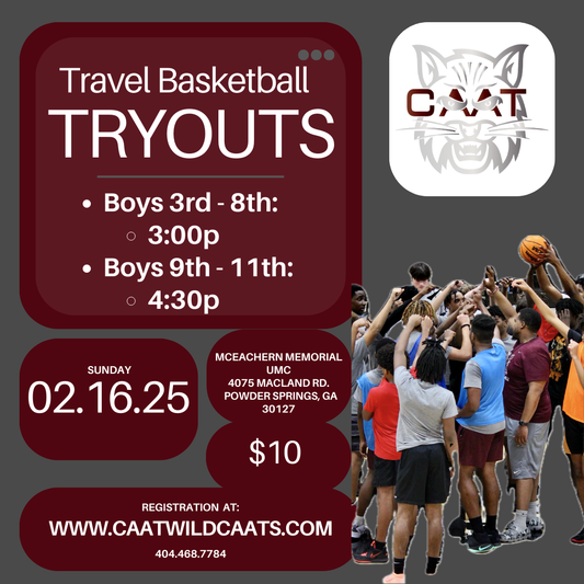 CAAT Spring/Summer Travel Basketball Tryout