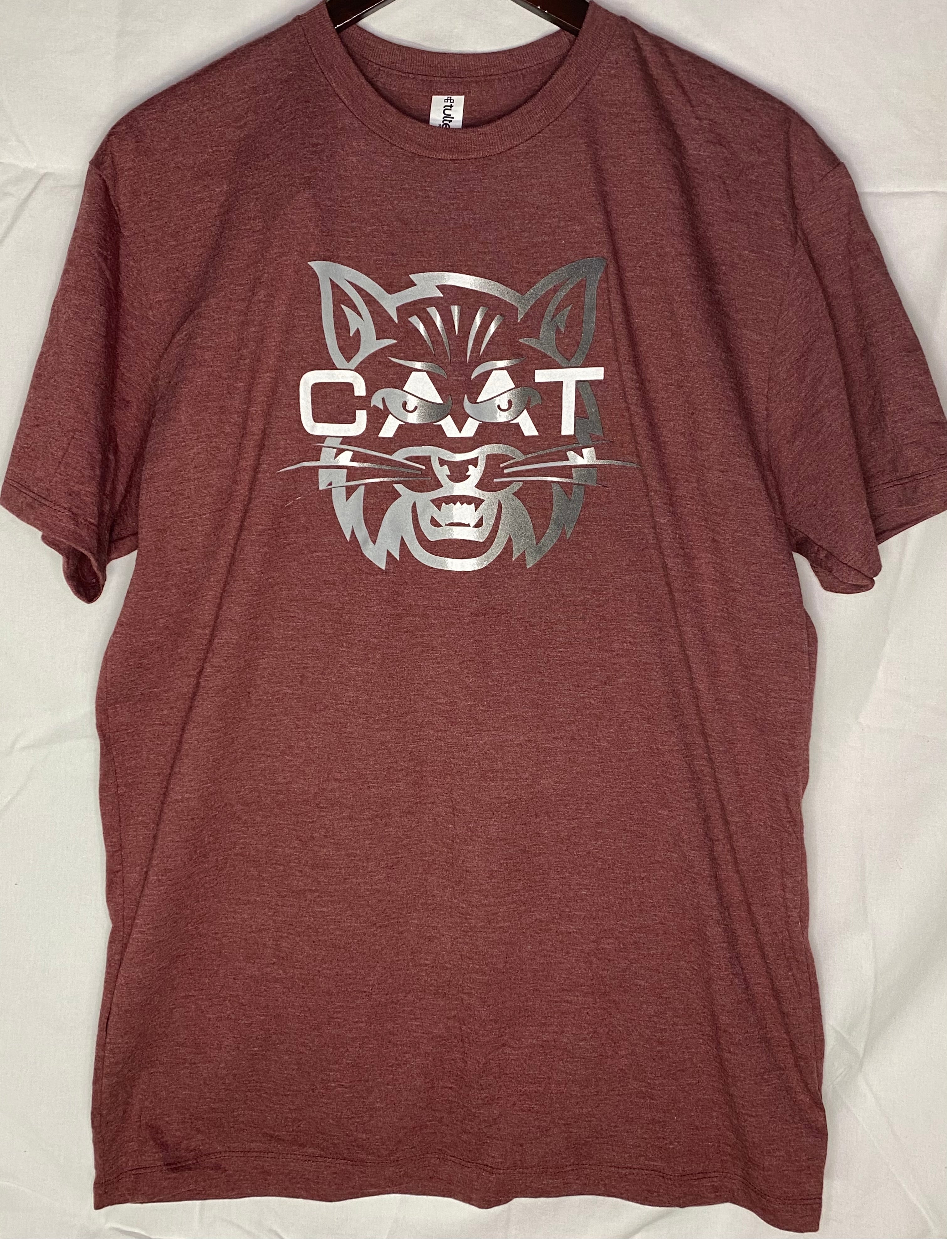 Wildcats Color Guard Graphic Tee Shirt XL / Cardinal Red Heather